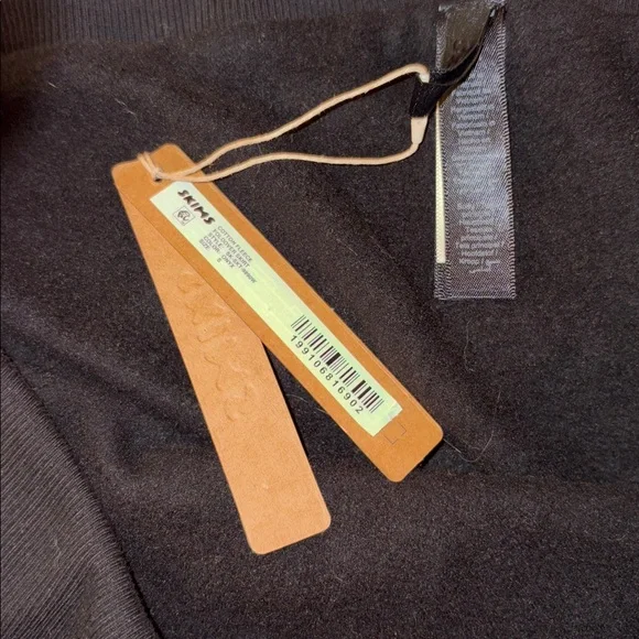 Skims cotton fleece FOLDOVER MINI SKIRT small - Picture 5 of 6